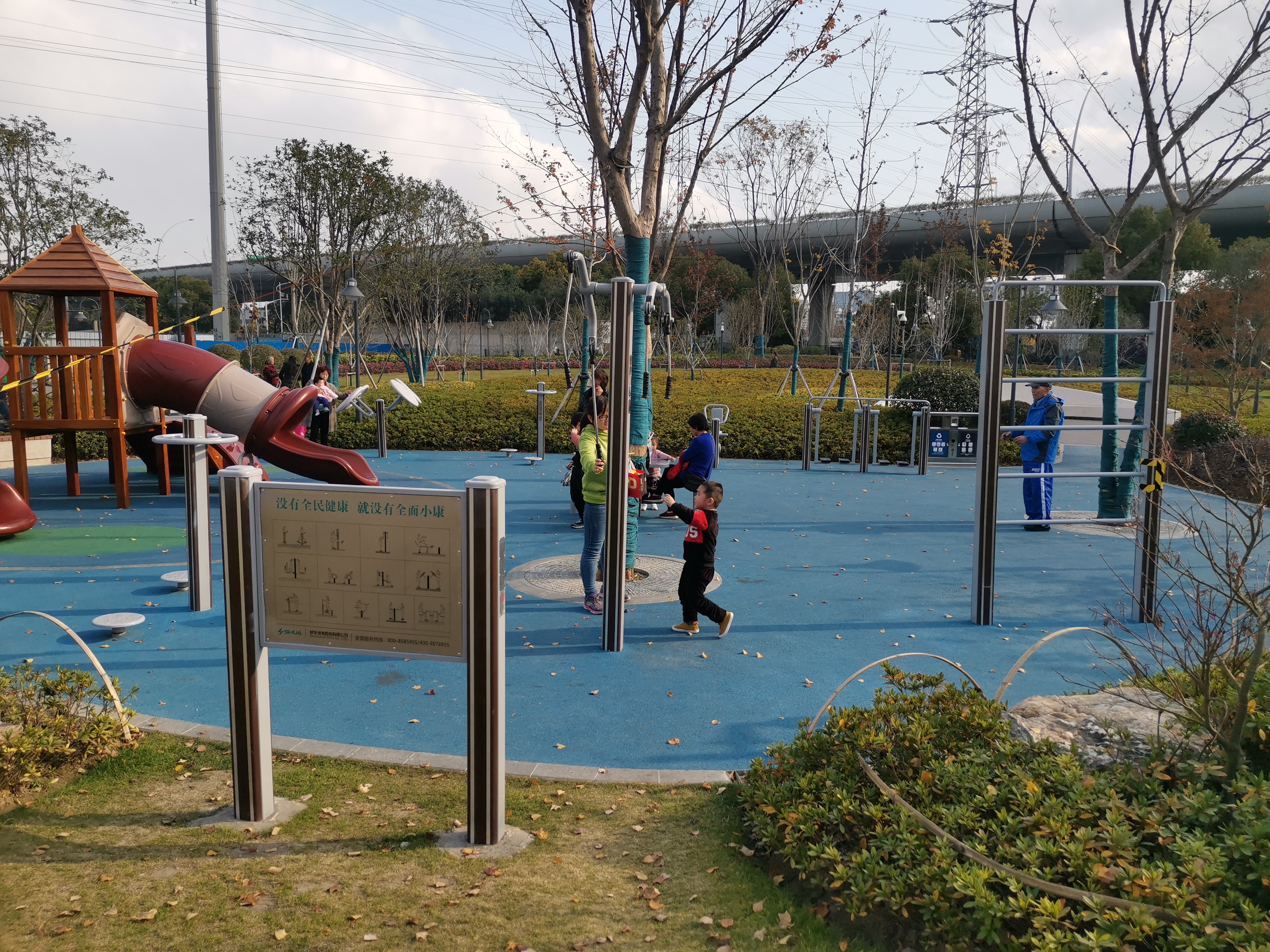 静安区彭浦镇静安区彭浦镇永和公园健身点-市民益智健身苑点